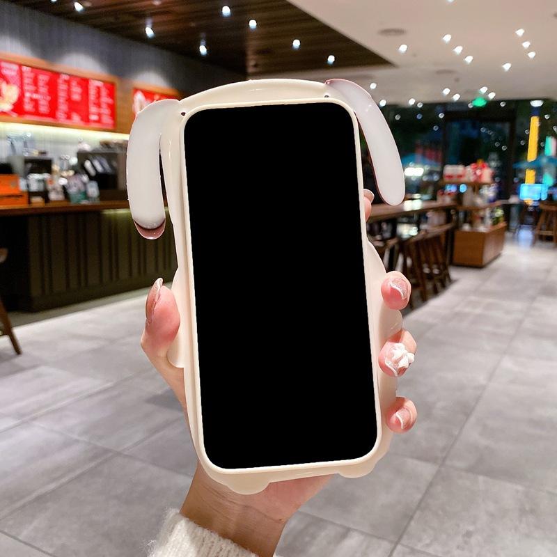 Применимо к чехлу для мобильного телефона Xiaomi Mi 17 Redmi 14C трехмерный мультяшный Note15 забавный мастер-собака K90 шнурок мягкий чехол