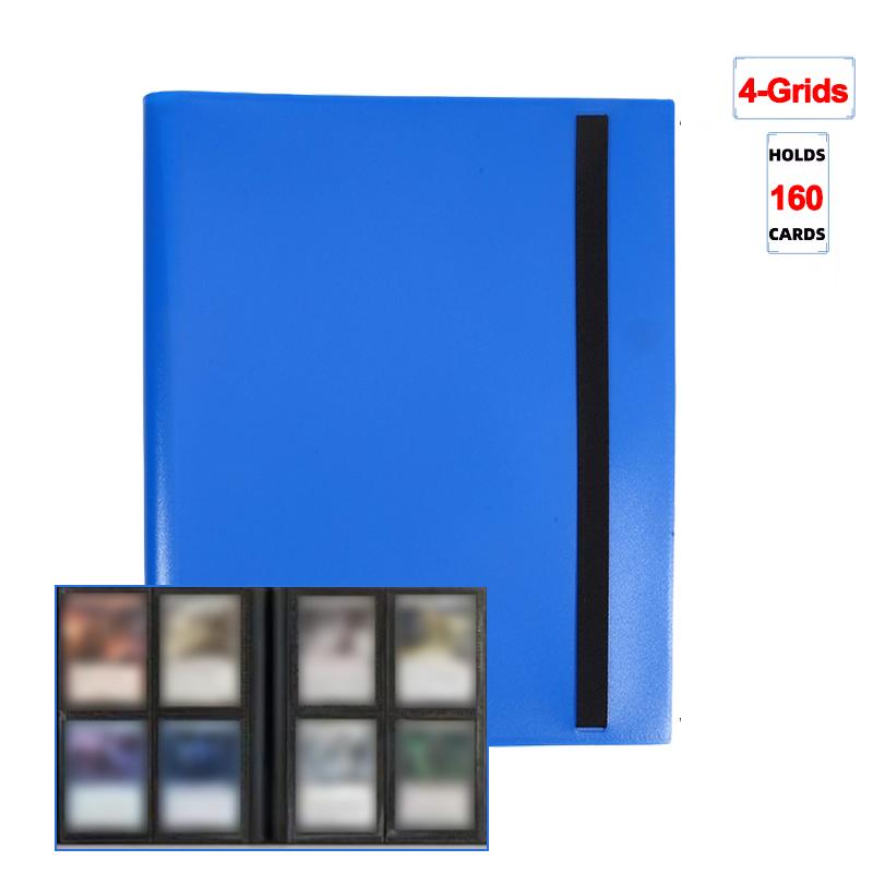 160/360/480 Cards Capacity Pocket Holder Binders Albums For Game Card Book Sleeve Holder PP Cover Ideal For Basketball Cards NEW