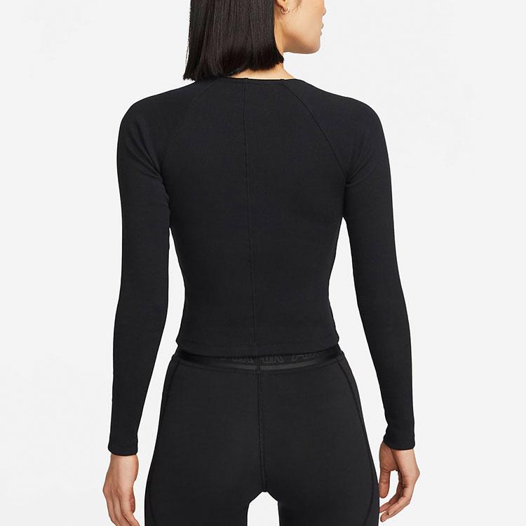Nike Куртка Азиатская версия, Весенняя женская Черная DM6068-010