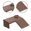 Turtle Basking Platform Climbing Shelf Ceramic Tank Dock Decor Terrace Reptile Hide Cave