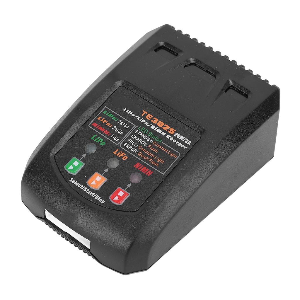 Зарядное устройство для литий-полимерных аккумуляторов, балансир 2S 3S LiPe 1‑8S NiMH, балансировка 25 Вт, интеллектуальная зарядка для радиоуправляемых машин