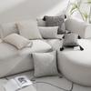 Polyester-cotton Yarn-dyed Jacquard Tassel Geometric Simple Throw Pillow Bedside Sofa Cushion Waist