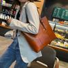 Women's Large Cowhide Shoulder Bag Women's Fashion Genuine Leather Women's Bag Large Capacity Tote Bag