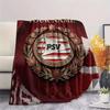 Custom Name,PSV Printed Flannel Blanket, soft throw for bedroom sofa, washable, Christmas present, great gift.