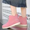 2025 New Version of Fashion Rain Shoes Women's Short Tube Women's Rain Boots Thickened Waterproof, Non-slip and Wear-resistant, Velvet Guarantee