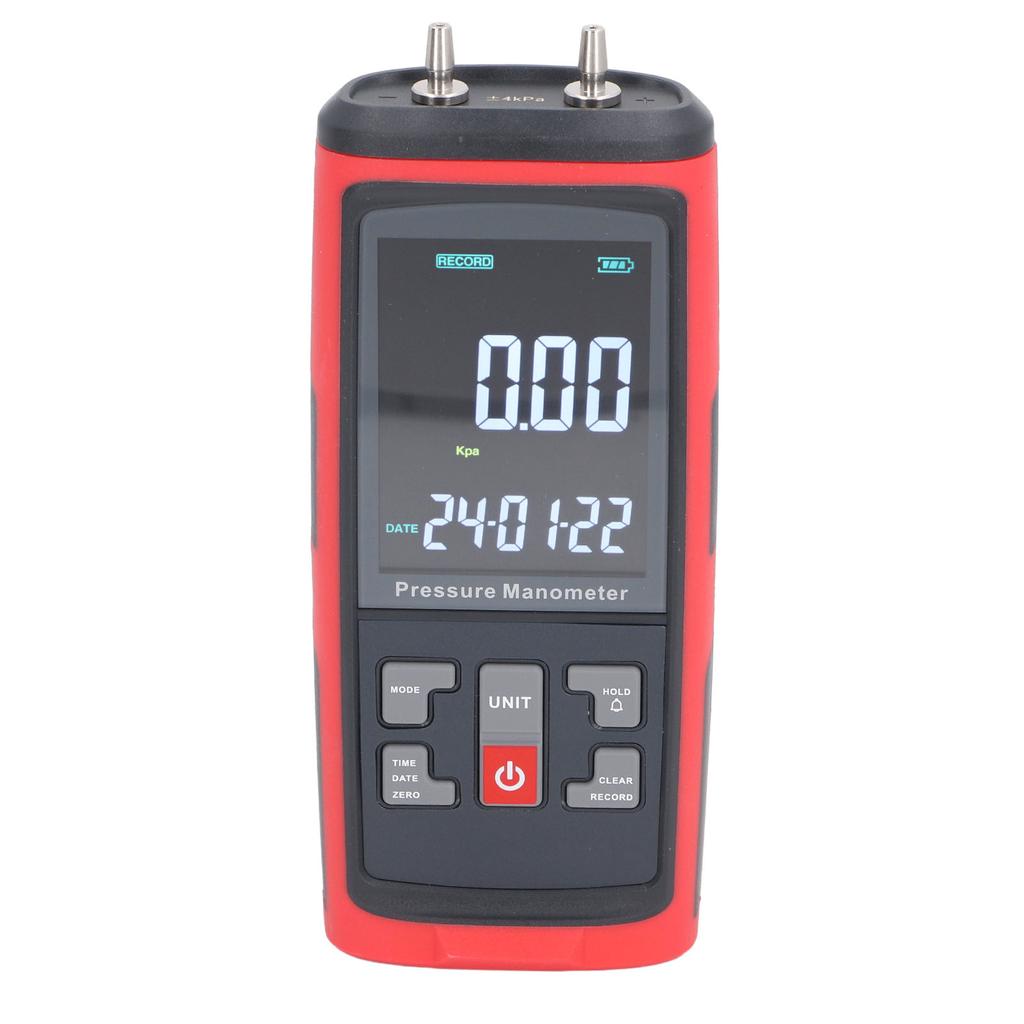 Цифровой манометр давления с записью данных, высокоточный манометр дифференциального давления для Chemica