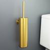 Brushed Gold Stainless Steel Towel Bar Rack Toilet Paper Holder Towel Rack Hook Toilet Brush Bathroom Hardware Accessories
