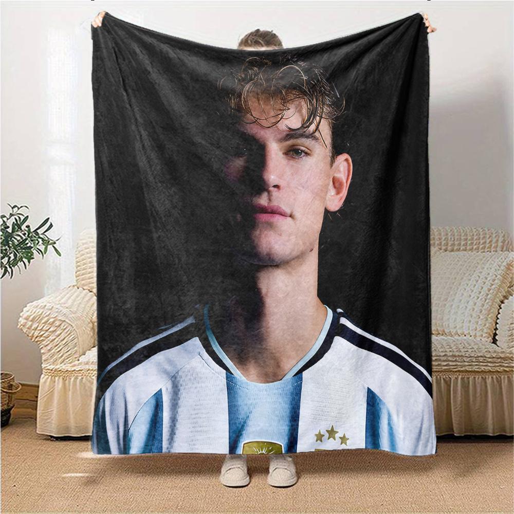 Winter Sports Blankets Flannel Printed Breathable Warm Throw Blanket for Home Office Bedspreads 0708a59