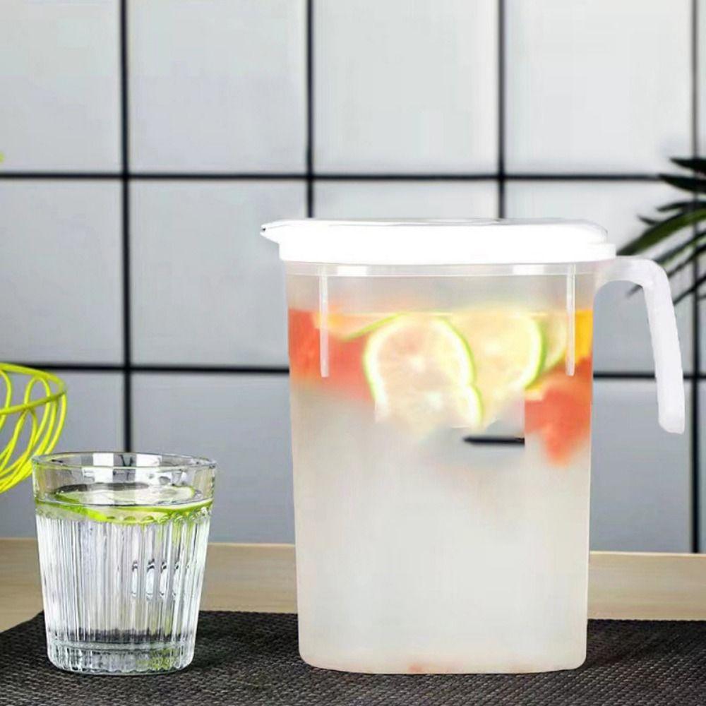 Большая емкость кувшин для воды прозрачный фруктовый чай напиток чайник кухонный холодильник