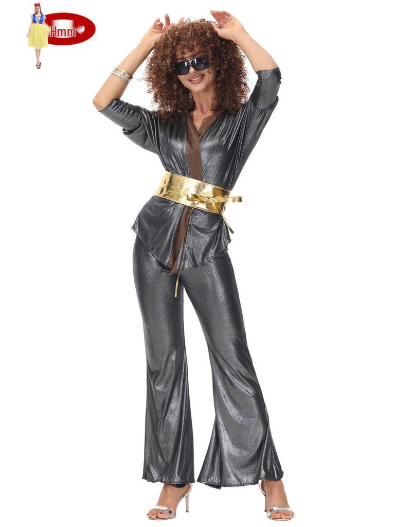 Хэллоуинский костюм диско-хиппи 70-х