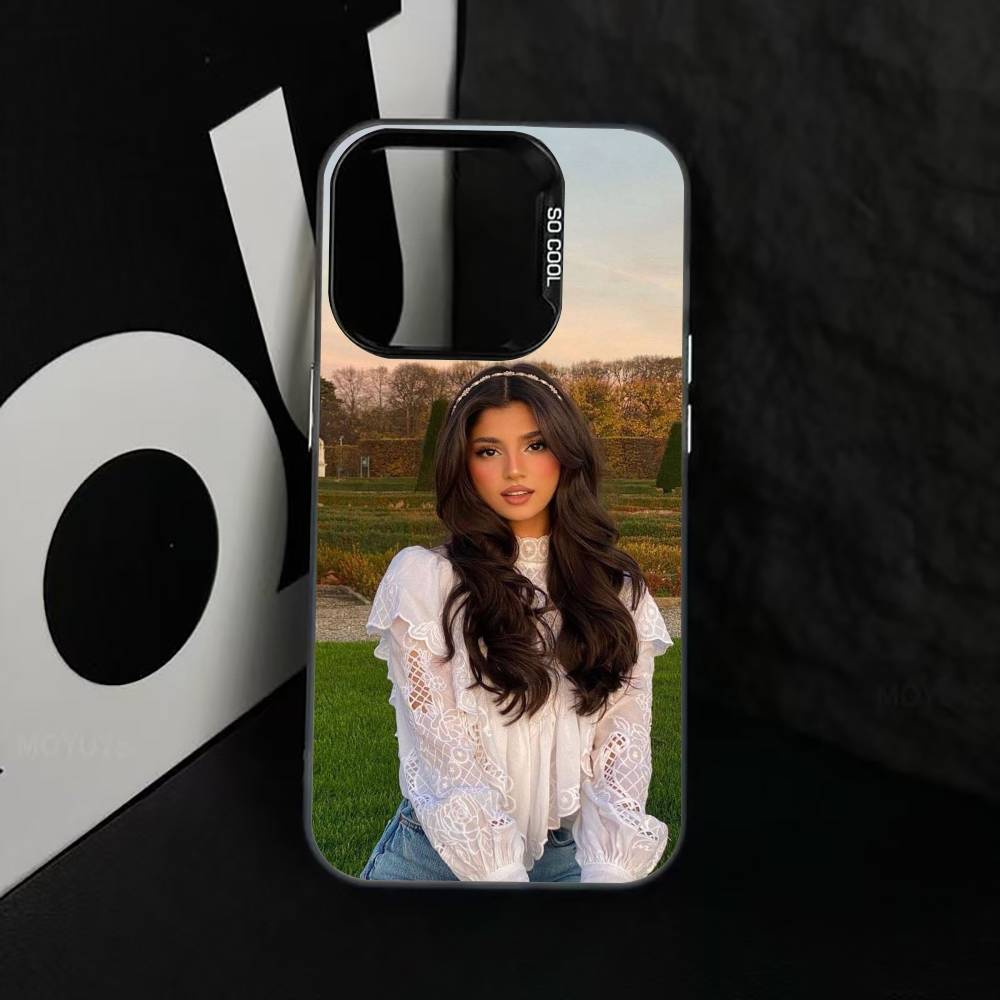 R-R-Haji Phone Case For iPhone 17,16,15,14,13,12,11 Plus,Pro Max,XS,Colored Silver Plated Inside Cover