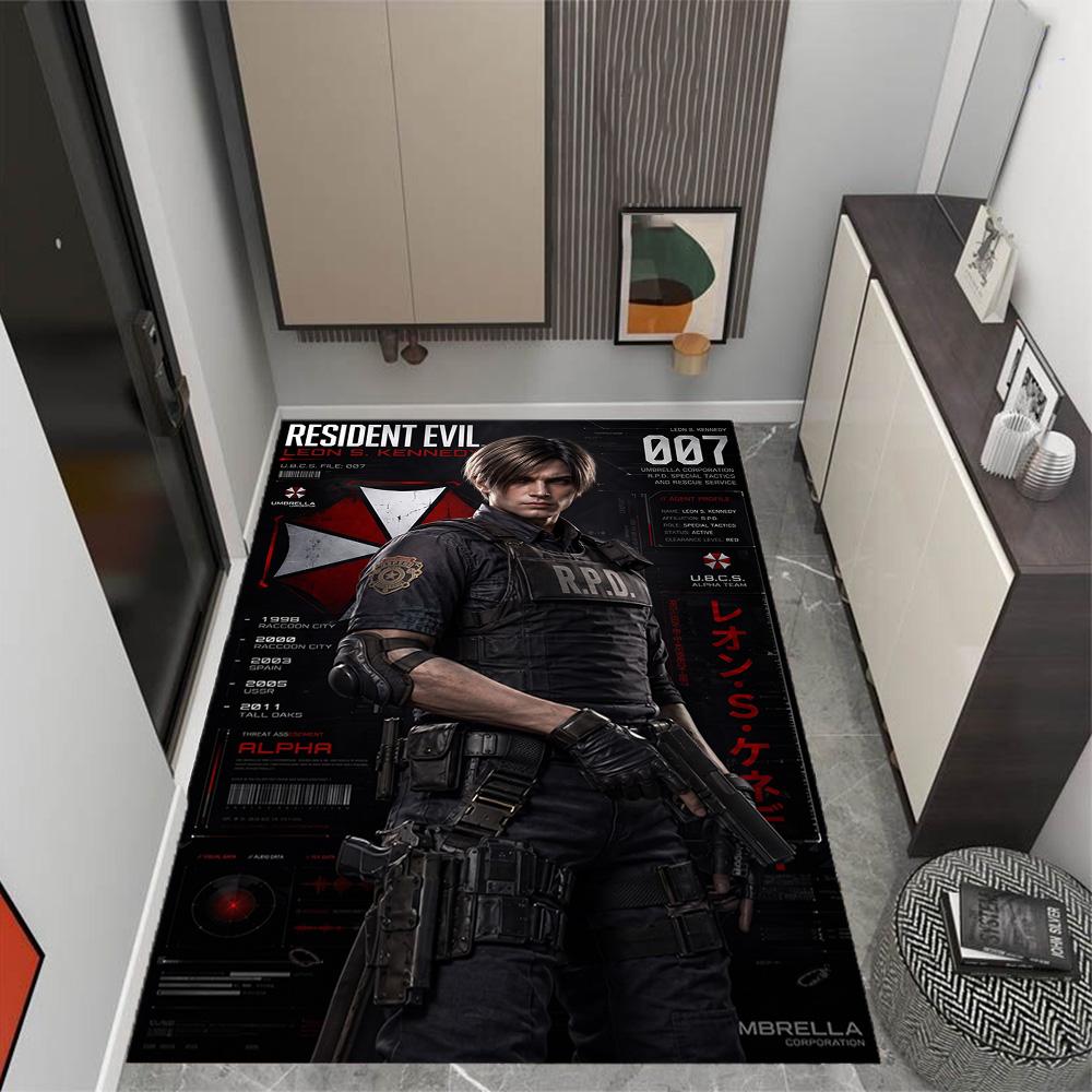 Umbrella Corporation Logo Floor Mat Suitable for Hallway Playrooms Outdoor Living Rooms Antislip Carpet Decorate Offices Best for Christmas