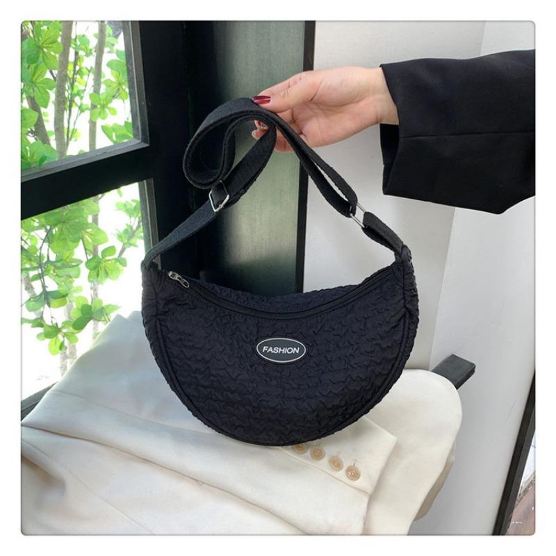 Новая милая сумка через плечо, универсальная сумка-пельмень, маленькая свежая сумка-мессенджер, сумка конфетного цвета, нишевая женская сумка