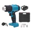 Cordless Heat Gun Portable Rechargeable Battery Powered Hot Air Gun for Crafting Crafts EU Plug