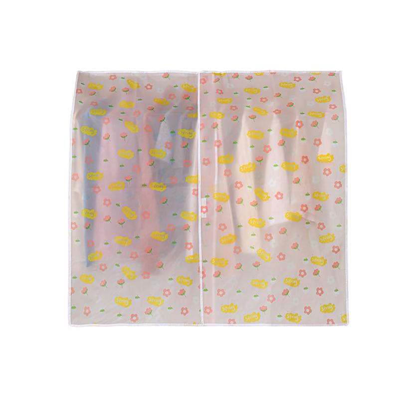 Чехол для одежды из ткани Прозрачный чехол для одежды Чехлы для одежды из ткани Подвесной органайзер Водонепроницаемый чехол для куртки Пальто Шкаф для хранения