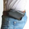 Bag PU Leather Phone Protective Sheath Phone Wallet Mobile Phone Bag Belt Waist Bag Phone Waist Bag