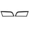 2pcs For Ford Mustang 2015 2016 2017 2018   ABS Carbon Fiber look Car Interior Dashboard Air Vent Cover Trims