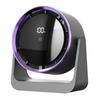 Mini Electric Desktop Fan LED Digital Display 5 Speed Adjustable Quiet Home