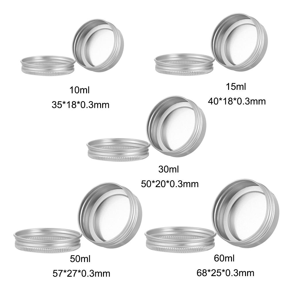 Коробка Верхний винт Упаковка Банка Косметическая банка Жестяная банка Контейнер Пустые алюминиевые бутылки Хранение косметики