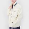 New Balance Коллекция Lifestyle Casual Велюровые пиджаки Унисекс Белый Воротник-стойка Умеренный AMJ13393-MSU