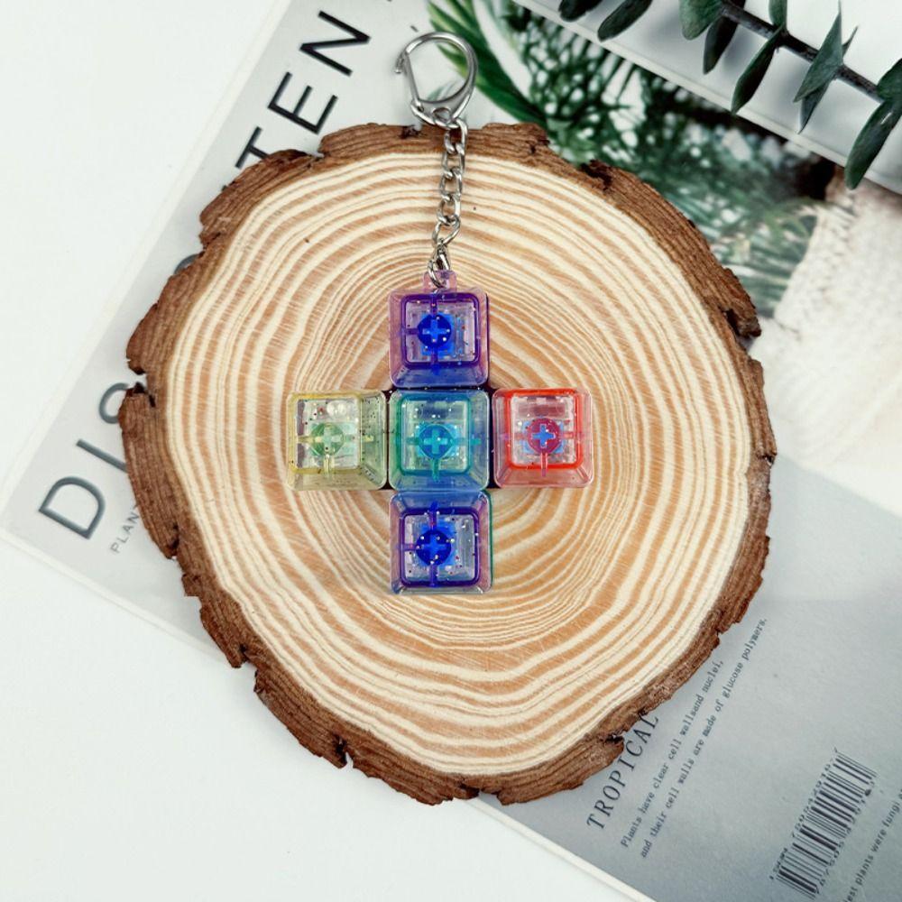 Механическая клавиатура кнопка брелок игрушка ПВХ механический переключатель брелок для детей взрослых