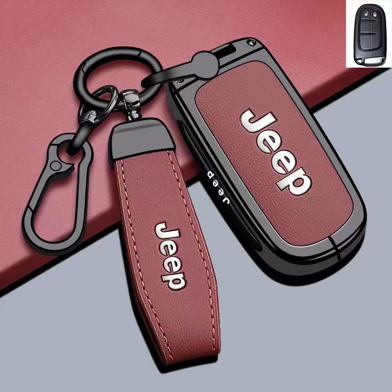 Чехол для ключа для Jeep Grand Cherokee, Compass, Patriot, Commander и Cherokee