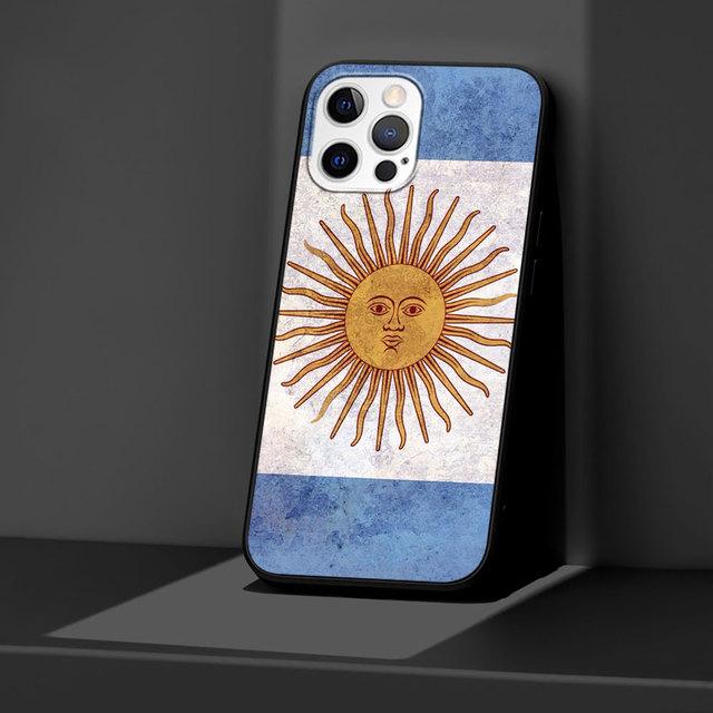 Case For Apple Iphone 11 13 12 Mini 14 Pro Max Xr 7 8 +Se 2020 Xs 6 6s Plus 5 5s Silicone Phone Cover Republic Of Argentina