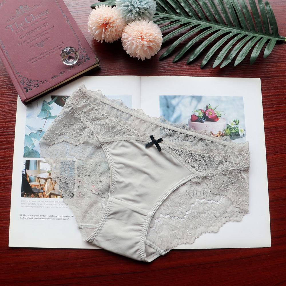 Sexy Underwear Ladies Seductive Lace Panties Women Low Waist Comfortable Breathable Quick Drying Women's Briefs