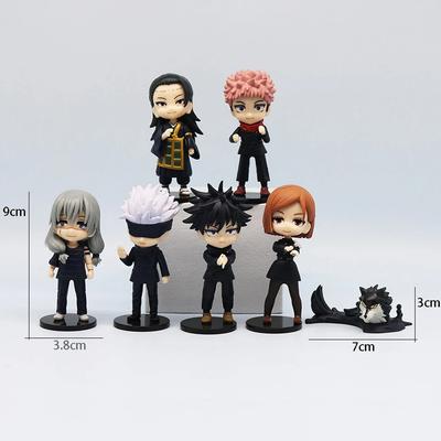 Оригинальный набор фигурок Figuarts Mini Jujutsu Kaisen Годзё Сатору Махито Гэто Сугуру Итадори Фусигуро Аниме Складная Артикулированная Масштаб