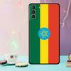 Чехол для телефона Флаг Эфиопии для Samsung Galaxy S25 Ultra S20 S21 S22 S23 Plus S9 S10 S25 FE S24 Ultra