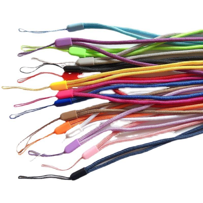 Радужный полиэстеровый многоцелевой шнурок: Телефон, USB, Ключ, Чашка, Подвеска-вентилятор