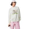 Li Ning X Disney Bambi Collaboration Sports Lifestyle Series Pullover Fleece Теплый свитшот с длинными рукавами Женская толстовка Off-White AWDUC52-2