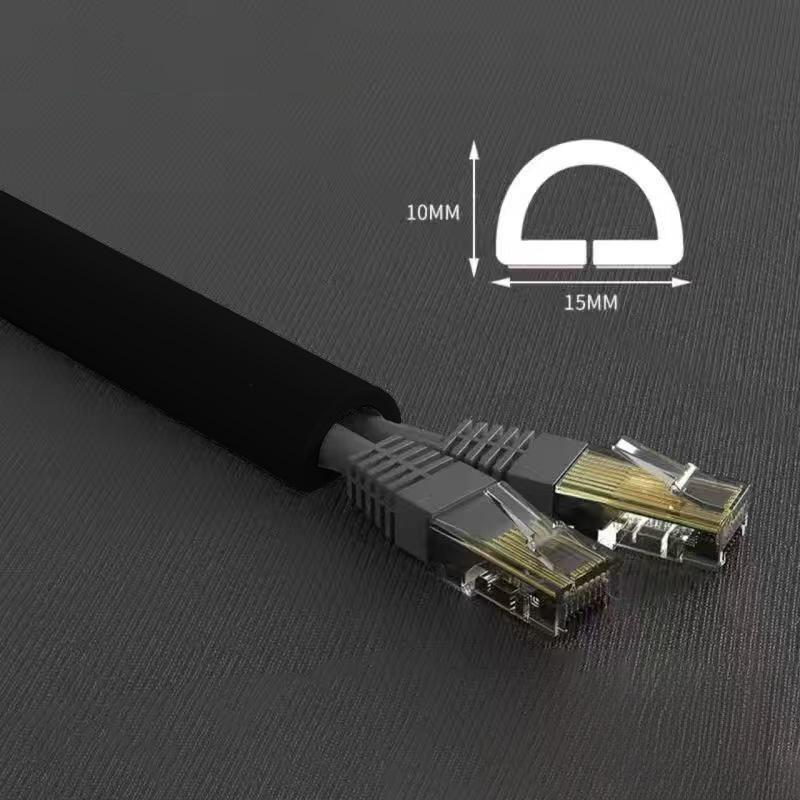 Pvc Cable Trunking Self Adhesive Backing Durable For Home Office Wire Management