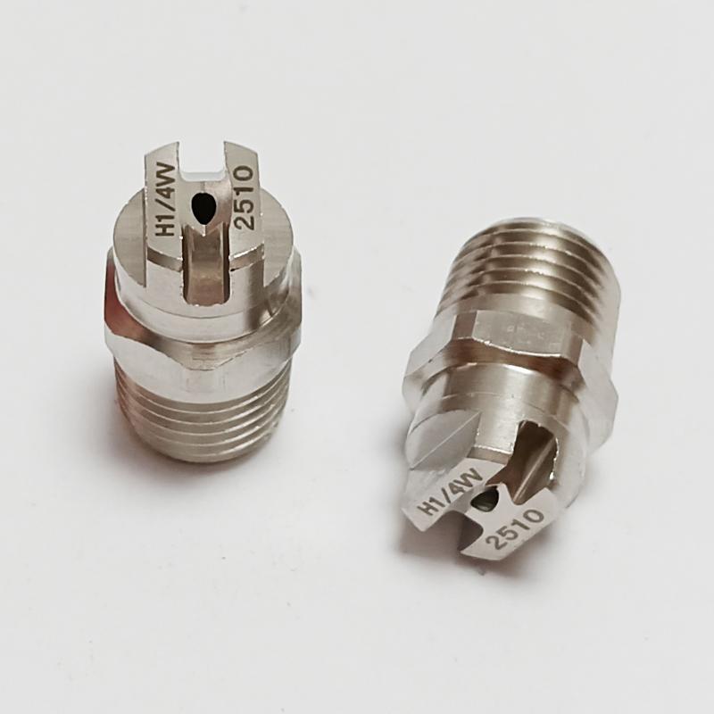 1/4" BSPT нержавеющая сталь плоскоструйная форсунка для очистки