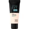 Maybelline Fit Me Mattifying Face Foundation 102 Fair Ivory, 30 Ml