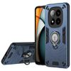 Чехол для Xiaomi Redmi Note 14 Pro+ 5G, Сдвижная шторка для камеры Camshield, Подставка, PC+TPU Чехол для телефона