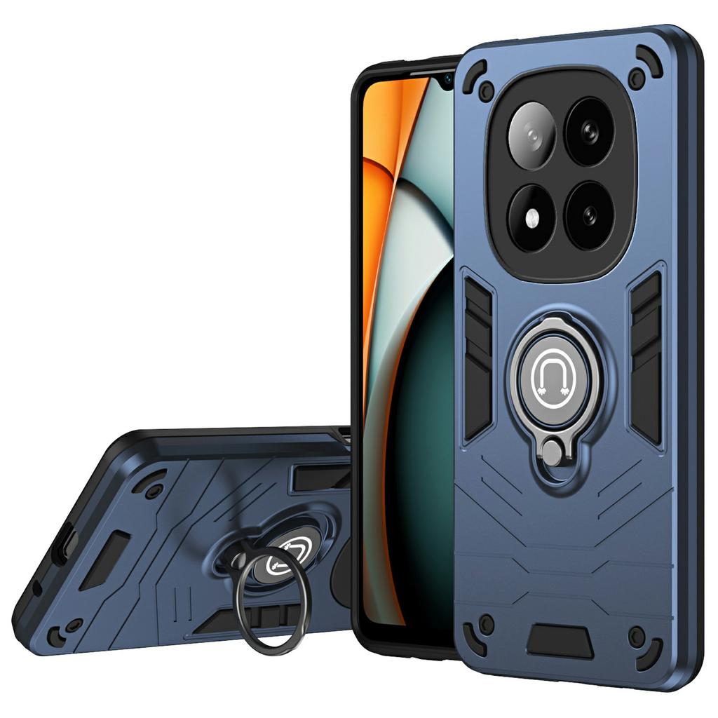Чехол для Xiaomi Redmi Note 14 Pro+ 5G, Сдвижная шторка для камеры Camshield, Подставка, PC+TPU Чехол для телефона