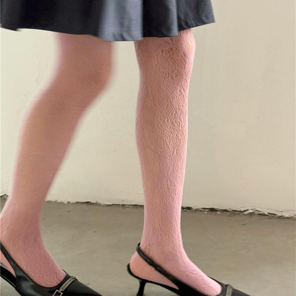 Женские сексуальные однотонные колготки в горошек, кружевные ажурные колготки, женские чулочно-носочные изделия, высокие шелковые плотные чулки, подарок