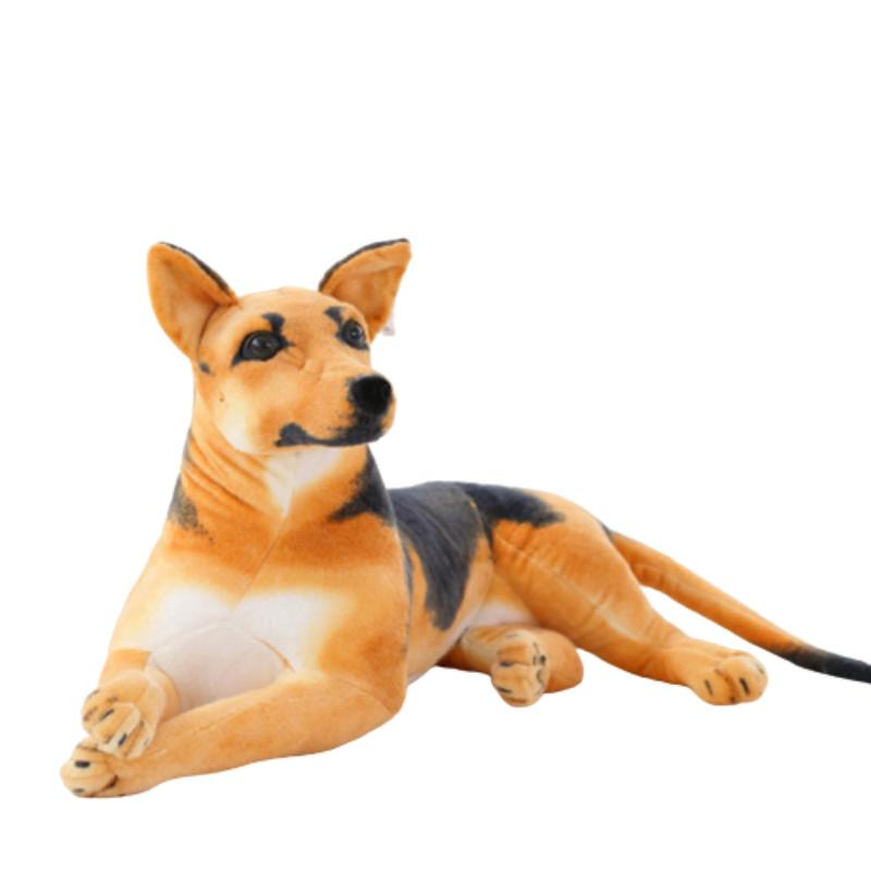 Реалистичная 15,8-дюймовая плюшевая собака-далматин, реалистичная мягкая игрушка для детей