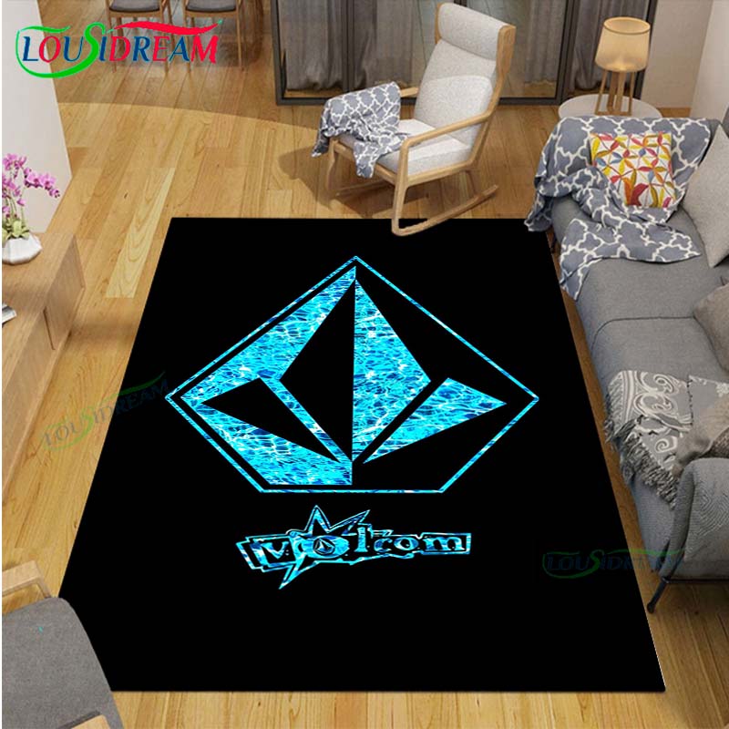 Fashion V-VOLCOMS Carpets Bedroom Becoration Living Room Decoration Carpets for Bed Room Rug Anime Rug  Area Rug