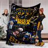 Club Atlético Boca Juniors printed throw blanket—soft,warm;versatile blanket for all seasons—perfect as &air-conditioning throw,nap blanket