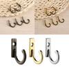 Clothes Towel Organizer Key Holder Coat Hanger Single Prong Hook Metal Antique Hooks Wall Door