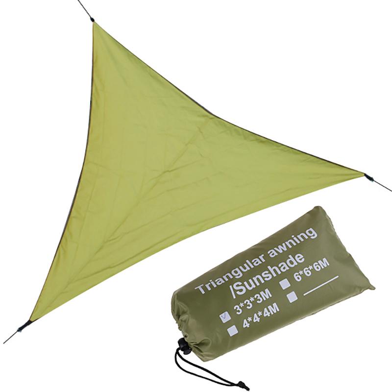 Waterproof Triangular Uv Sun Shade Sail Combination Net Triangle Sun Sail Tent