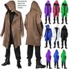 Supreme Quality Death Hooded Capes For Women Men Witch Cosplay Halloween Costume