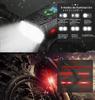 USB Rechargeable LED Bike Light Set and Cycling Bike Headlight Waterproof Safety for and Night Riding (Front Rear), & Taillight, Road, Mountain,