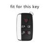 Для Land Rover Range Rover Sport Evoque Freelander для Jaguar XF XJ XE XJL Чехол для ключей Чехол-оболочка Защитная крышка Автоаксессуары