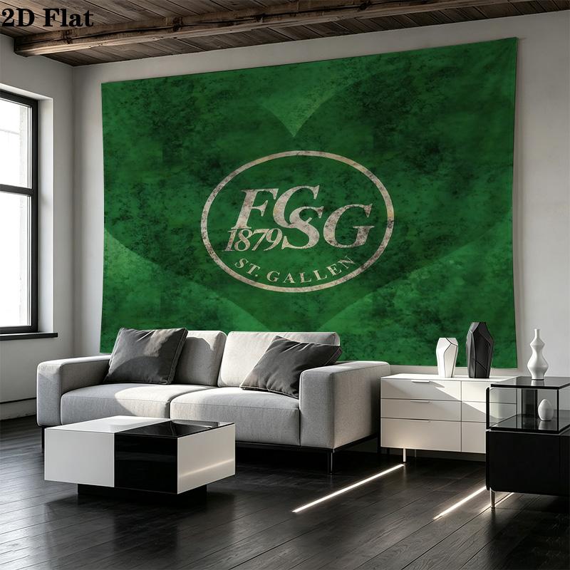 FC St. Gallen Printed Tapestry – Wall Hanging for Bedrooms, Dorms, and Home Decor