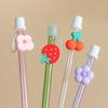 Silicone Sealing Straw Plug Reusable Drinking Dust Cap Cartoon Plugs Tips Cover Suit Kitchen Cup Diy Accessories