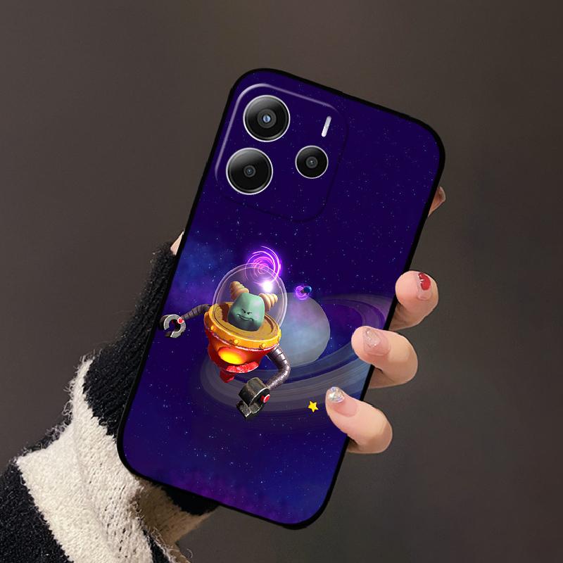 Чехол Для Redmi Note 14 4G 5G Чехол Для Телефона Ударопрочный Силиконовый Мягкий TPU Бампер Fundas Для Xiaomi Redmi Note 14 Цветной Расписной Coque