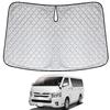 Совместим с Hiace 200 Серии Широкий Кузов Солнцезащитный Экран Передний Солнцезащитный Экран Шторка Складной Блэкаут Изоляция Легкий Прохладный Компактный Защита от УФ-лучей